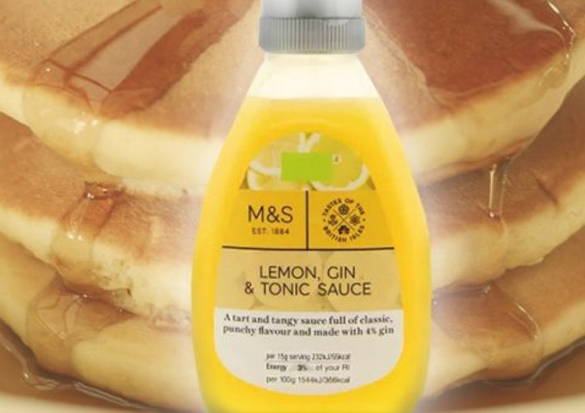Made in UK: M&S продават сос за палчинки с джин (СНИМКИ)