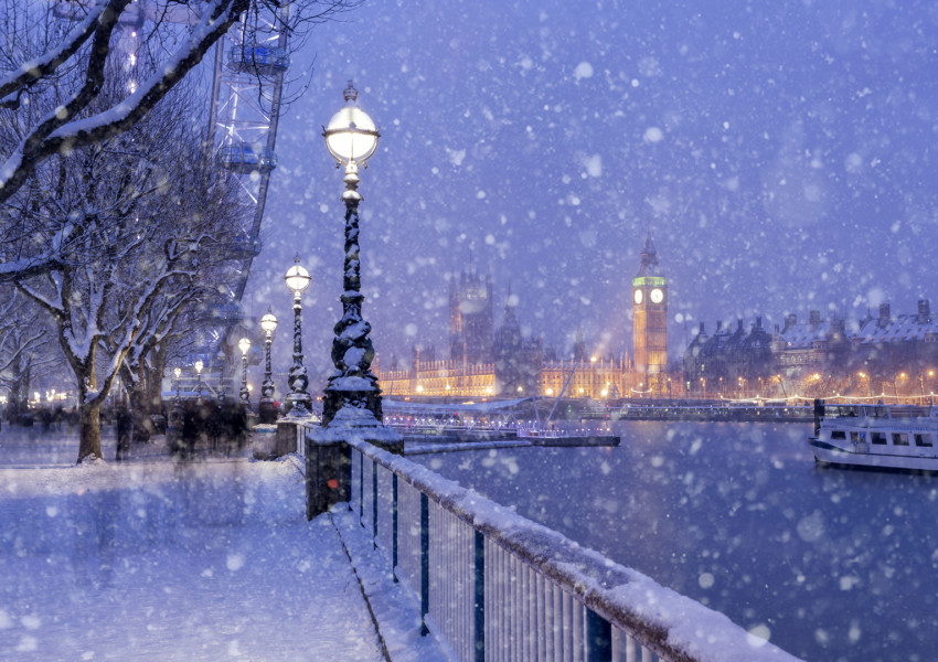 Лондон: Твърде вероятно е утре да видим и сняг! 