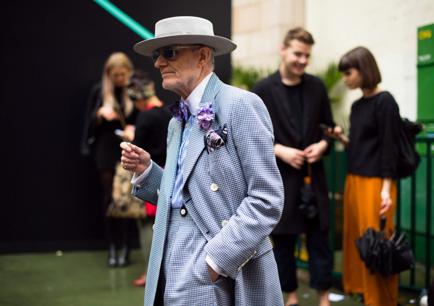Този британски дядо е модната икона на Лондон (ВИДЕО)