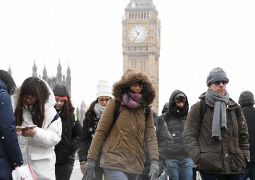 В Лондон става по-студено и от Исландия!