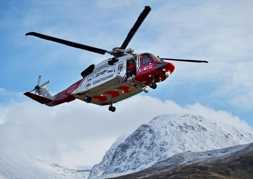 Хеликоптер с петима пътници изчезна над Ирландско море