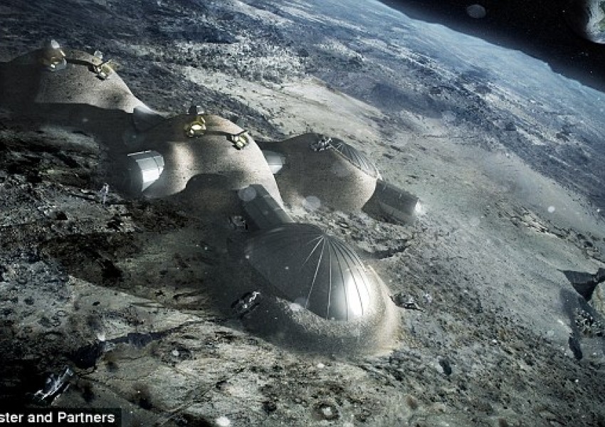Село на Луната през 2030 г. ще изграждат астронавти (ВИДЕО)