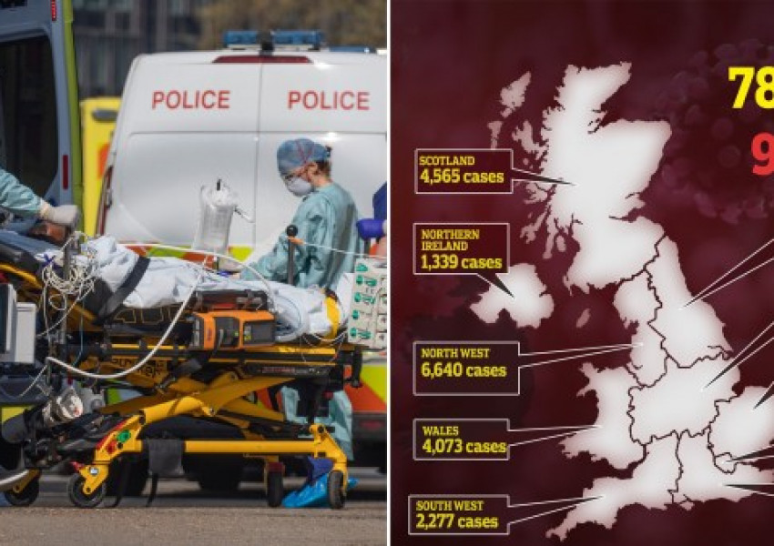 10 хиляди доближават жертвите на коронавируса във Великобритания