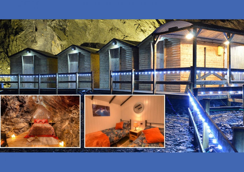 Великобритания: Двойна стая в подземен хотел на 400 метра дълбочина струва £550 паунда