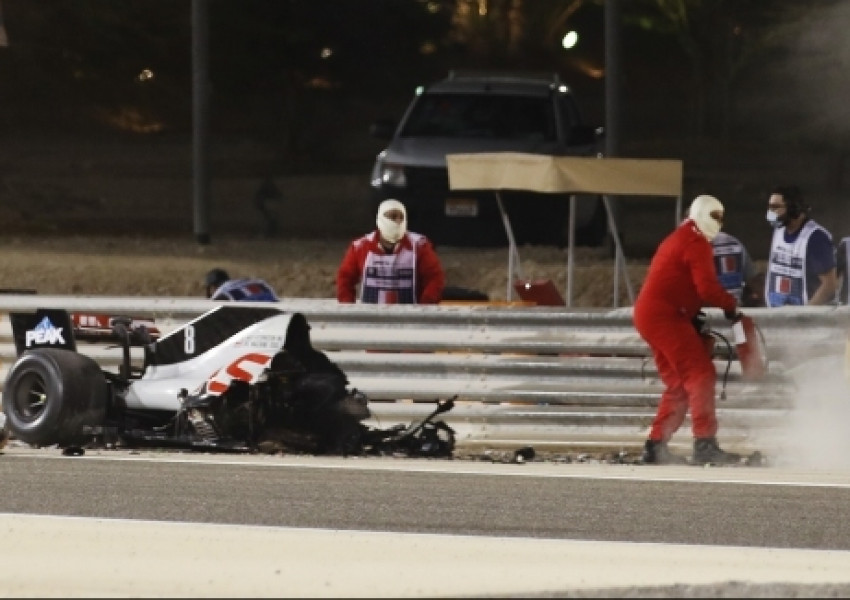 С жестока катастрофа започна  Гран при на Бахрейн (СНИМКИ) 