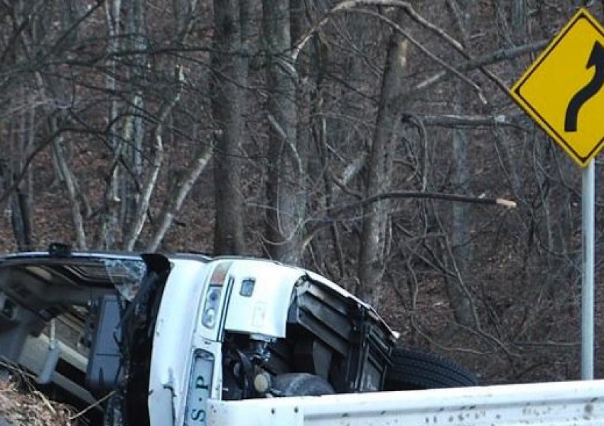 Тежка катастрофа на автобус с българи в Македония