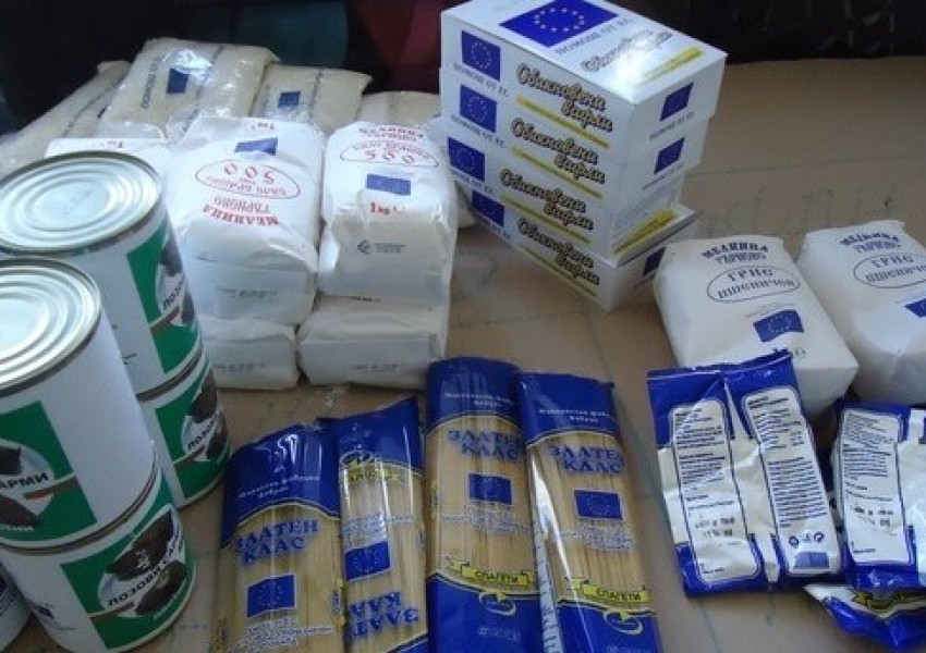 БЧК започна раздаването на хранителни помощи за най-бедните