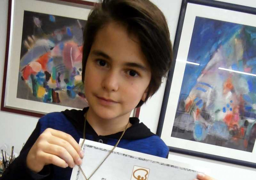 Българче спечели бронзов медал в конкурс за рисунка в Япония