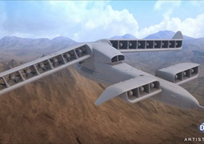Пентагонът разработва уникален самолет (СНИМКА+ВИДЕО)