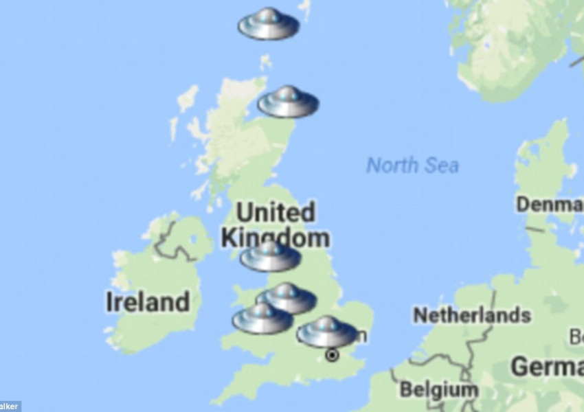 Къде кацат извънземните 