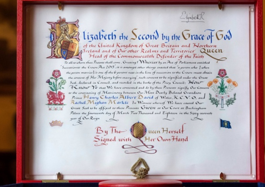 Кралицата даде благословията си на Хари и Меган 