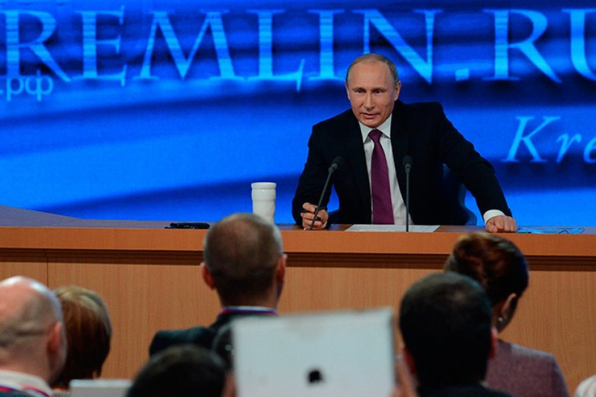 Днес Путин ще се отчете пред 1390 журналисти