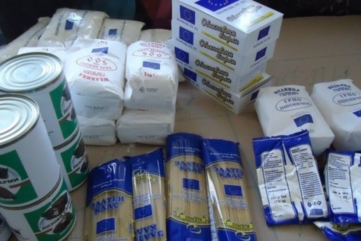 БЧК започна раздаването на хранителни помощи за най-бедните