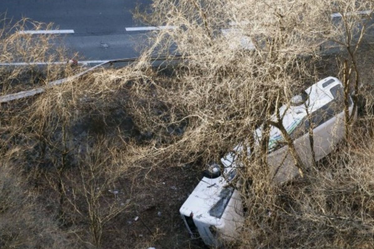 Автобус в Япония погреба 14 души