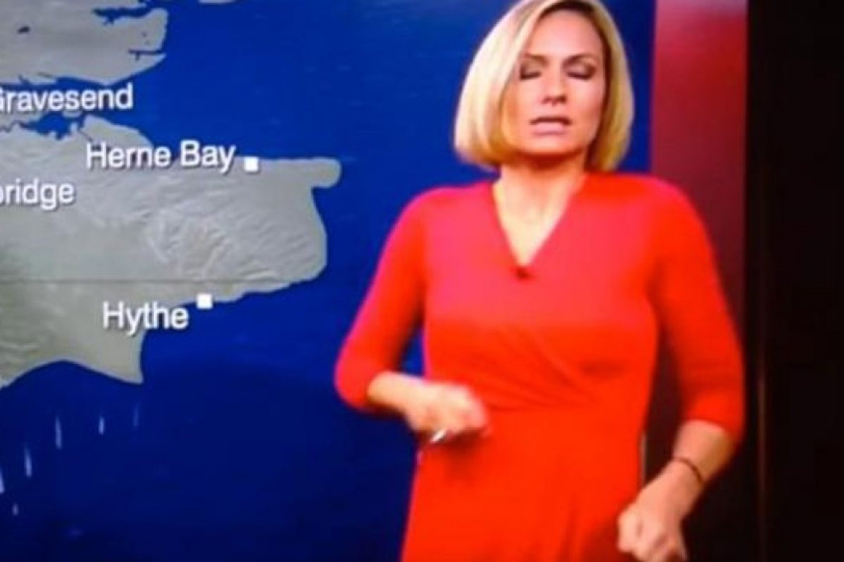 Синоптичка на BBC припадна в ефир (ВИДЕО)