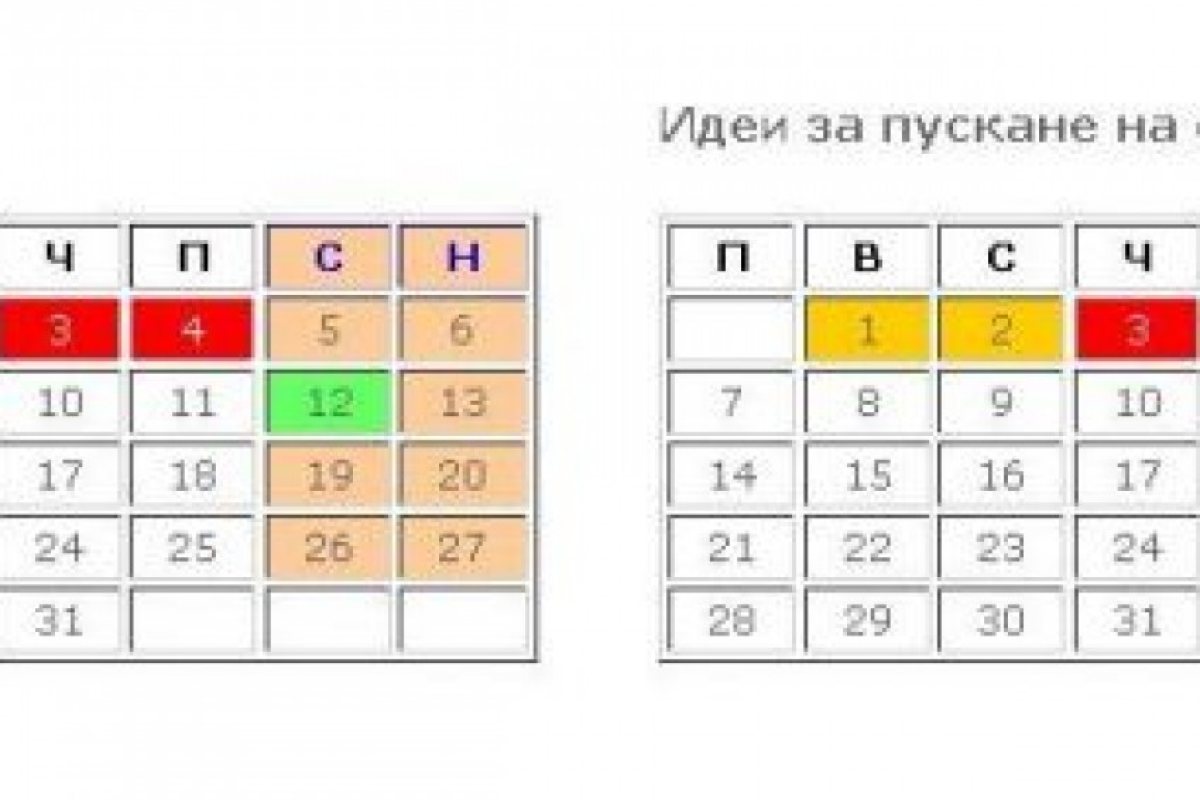 Ето какви почивни дни ни чакат!