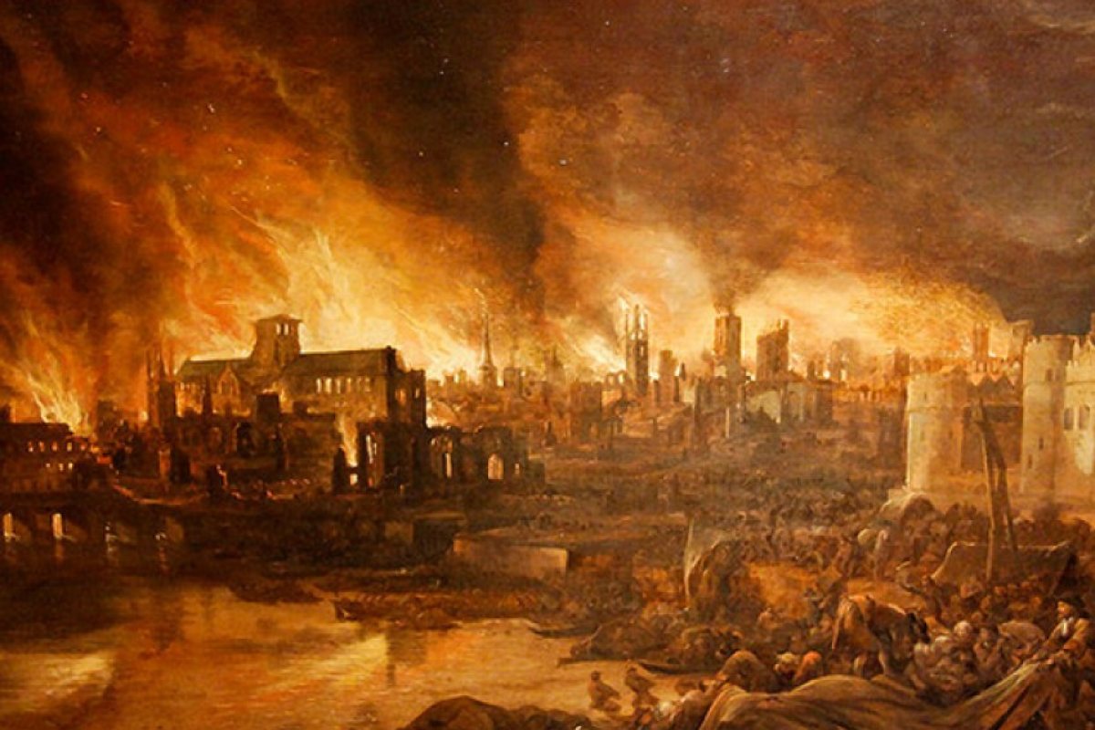 Огнената стихия от 1666 година влиза в изложба