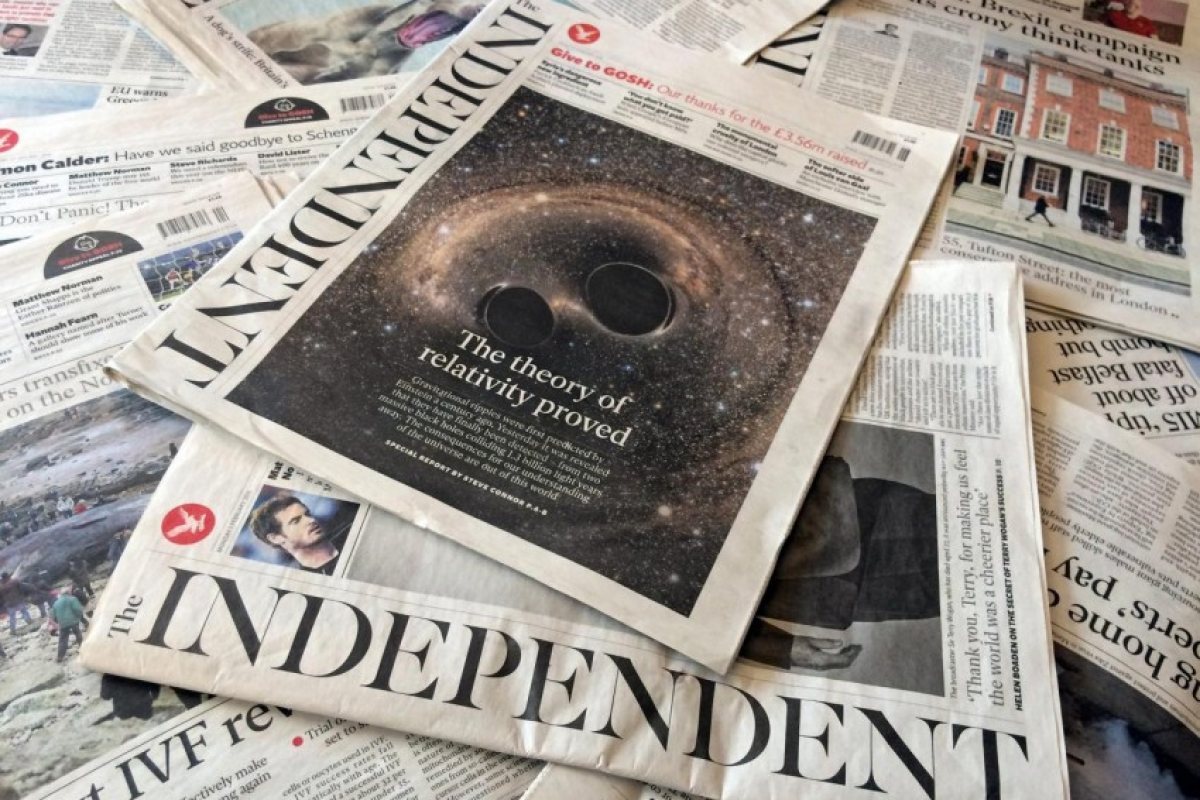 The Independent излезе за последен път на хартия (СНИМКА)