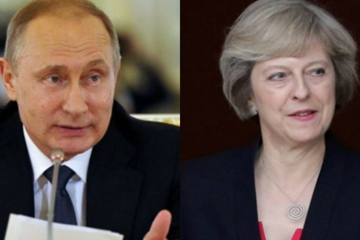 Путин и Мей разговаряха по телефона