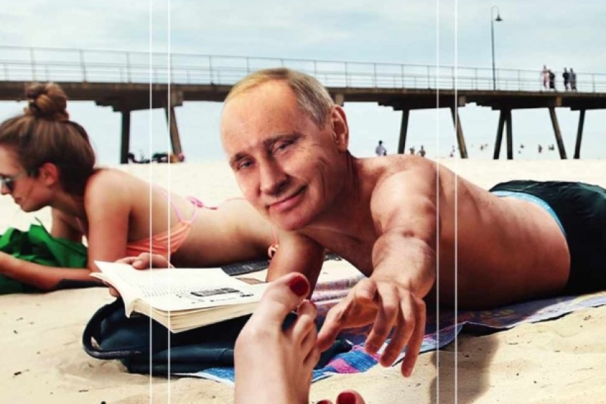 Литовски сайт се подигра с Путин и Меркел (СНИМКИ)