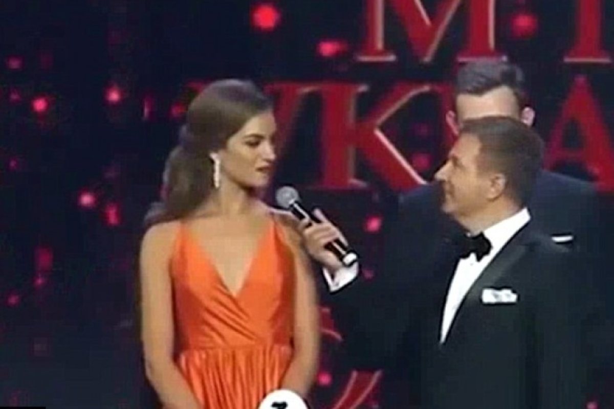 Красавица стана "Мис Украйна" без да знае името на премиера
