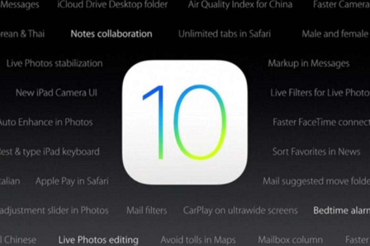 Apple пусна новата iOS 10