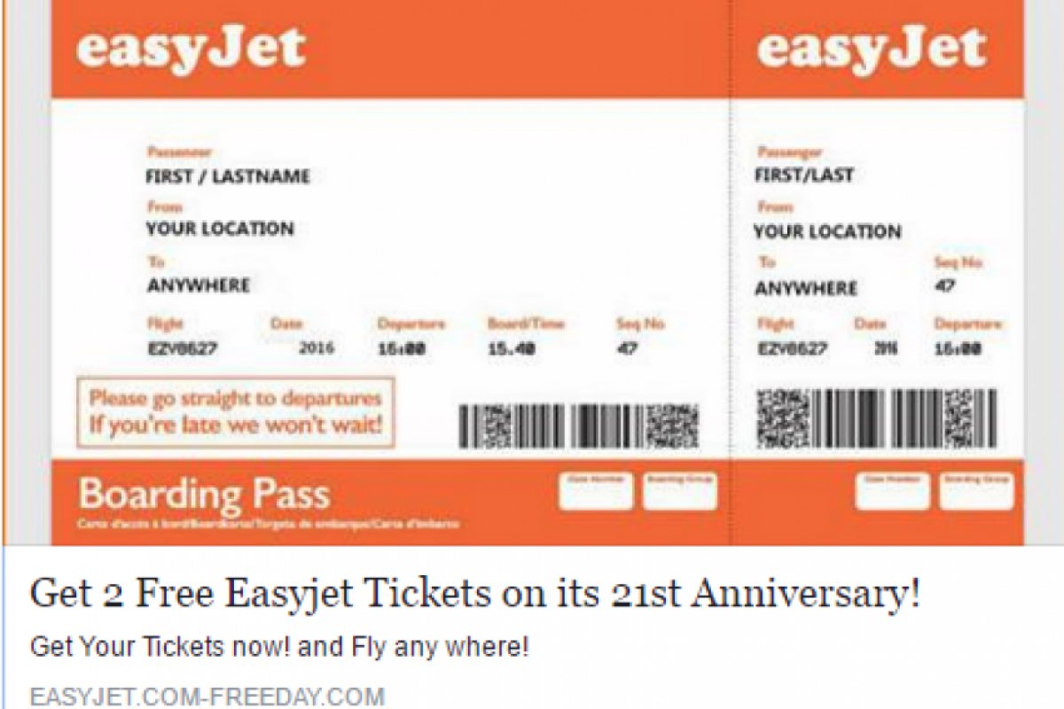 Измама на EasyJet подлъга хиляди потребители
