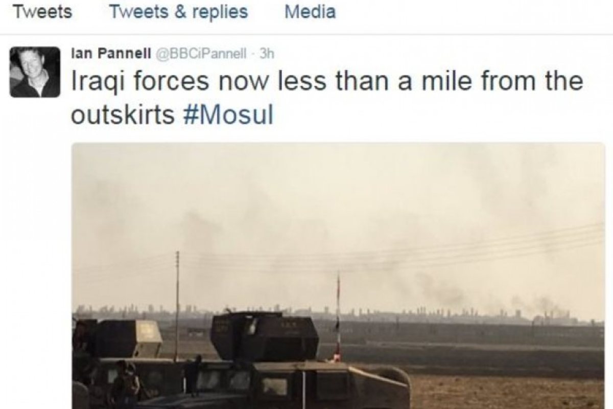 Иракските военни завземат Мосул