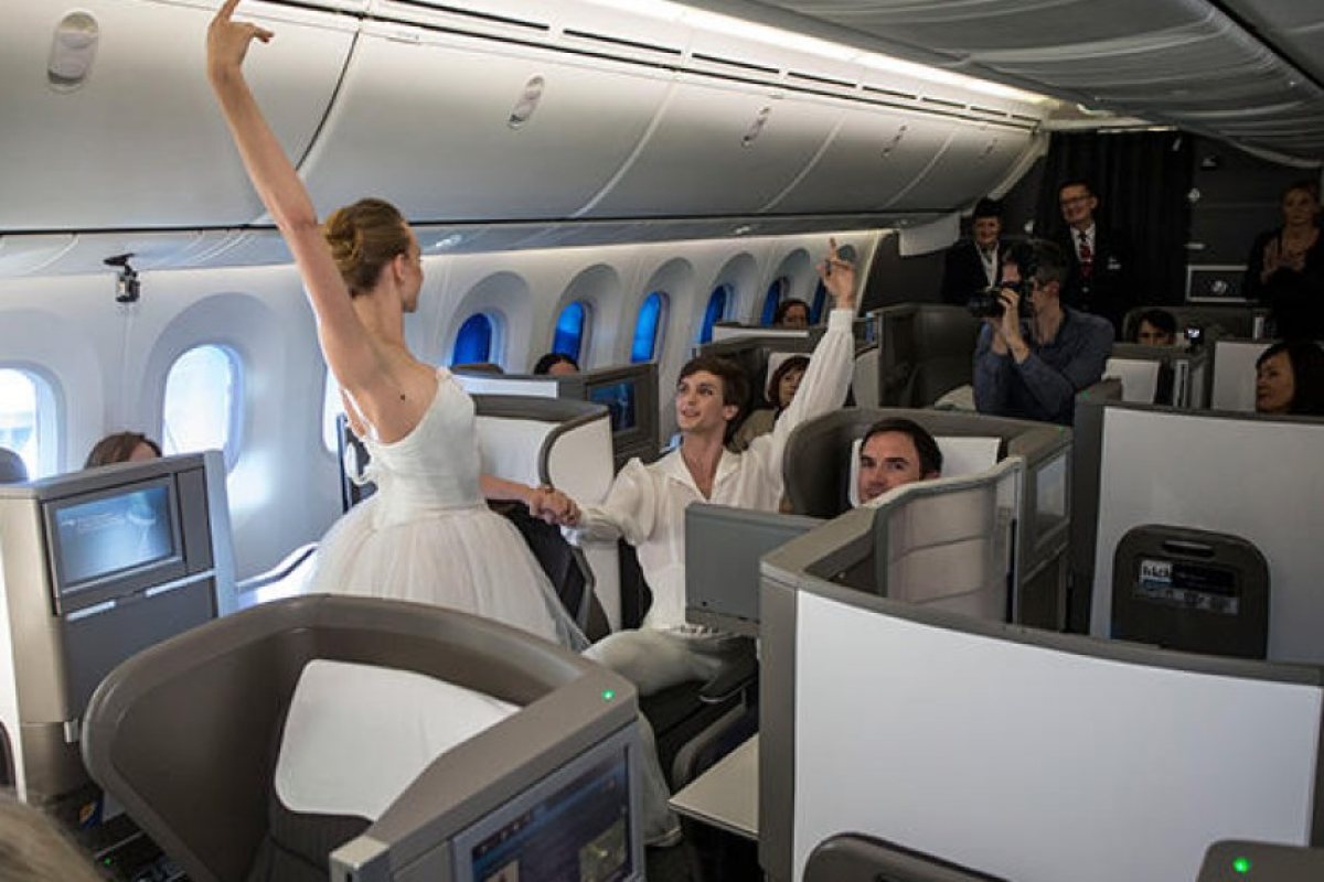 Руски балет на борда на "British Airways"