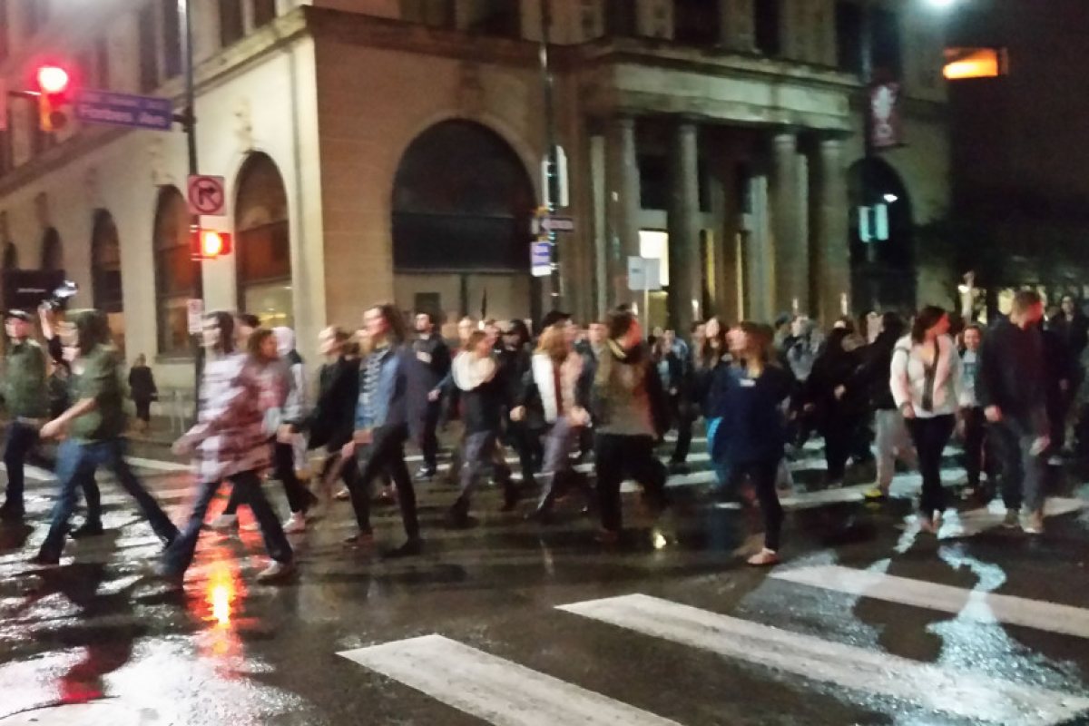 В някои градове на САЩ започнаха протести срещу Тръмп (ВИДЕО)