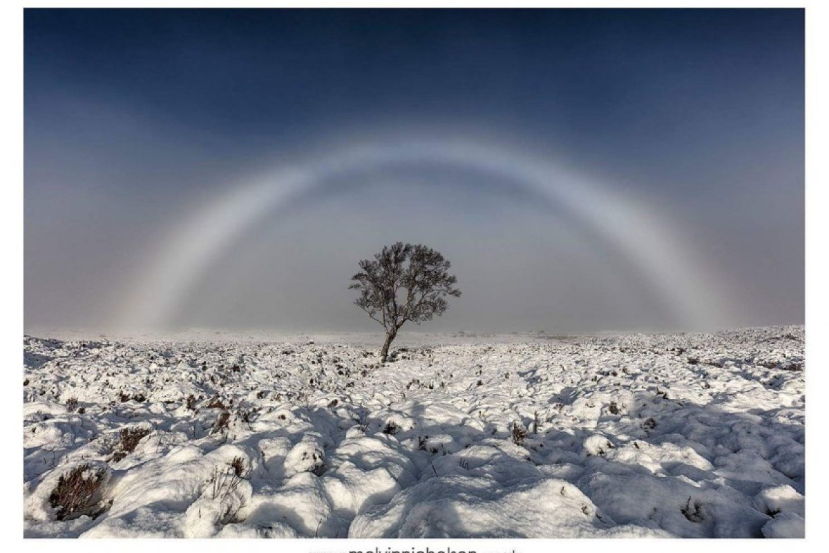 Фотограф засне уникална бяла дъга в Шотландия (СНИМКА)