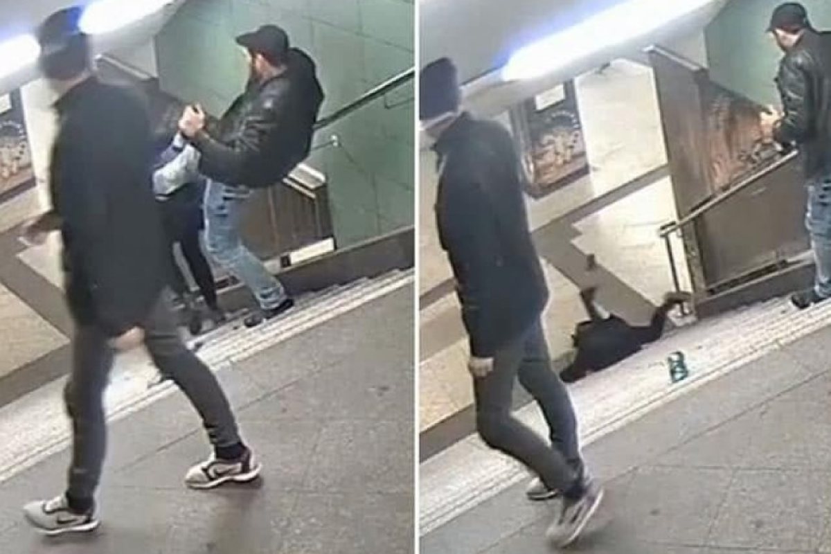Българин е ритнал жената в берлинското метро