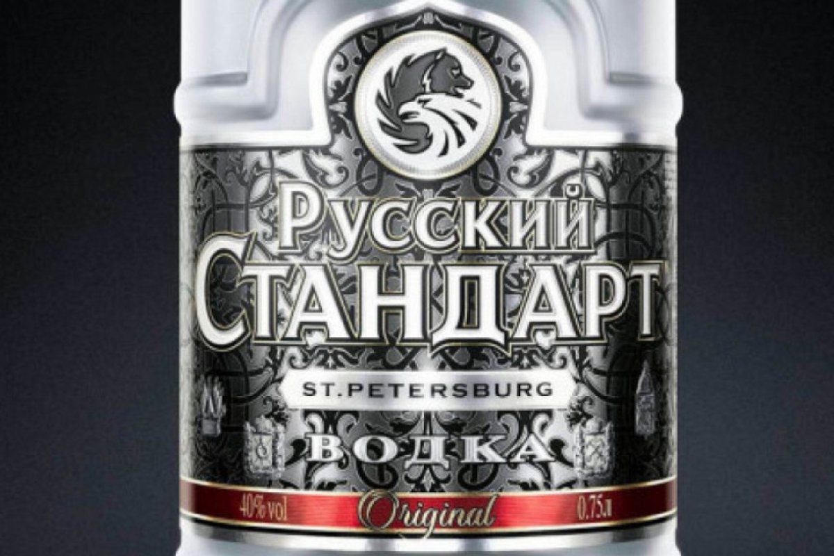 Край с водката "Руский Стандард"