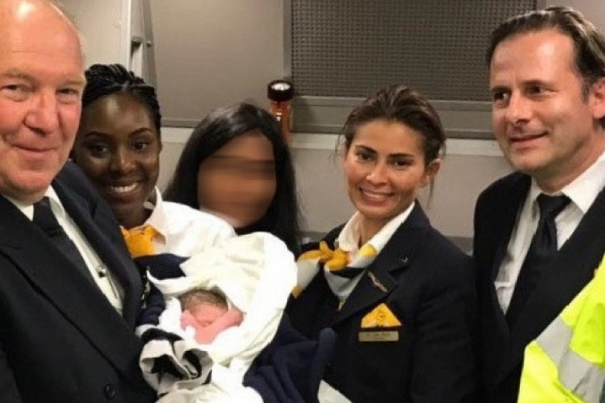 Българче се роди на борда на Lufthansa