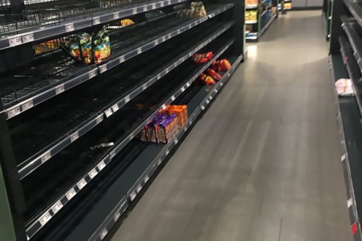 Супермаркет в Германия махна всички чуждестранни продукти