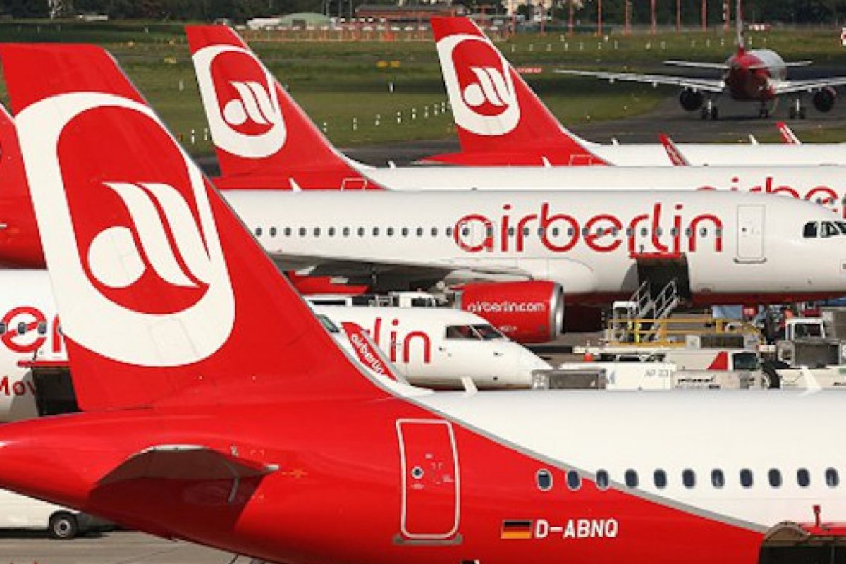 Десетки полети на Air Berlin са отменени 