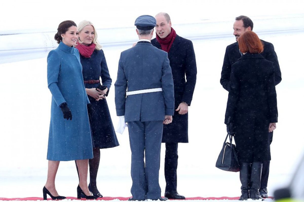 Принц Уилям и Кейт в Норвегия (СНИМКИ)