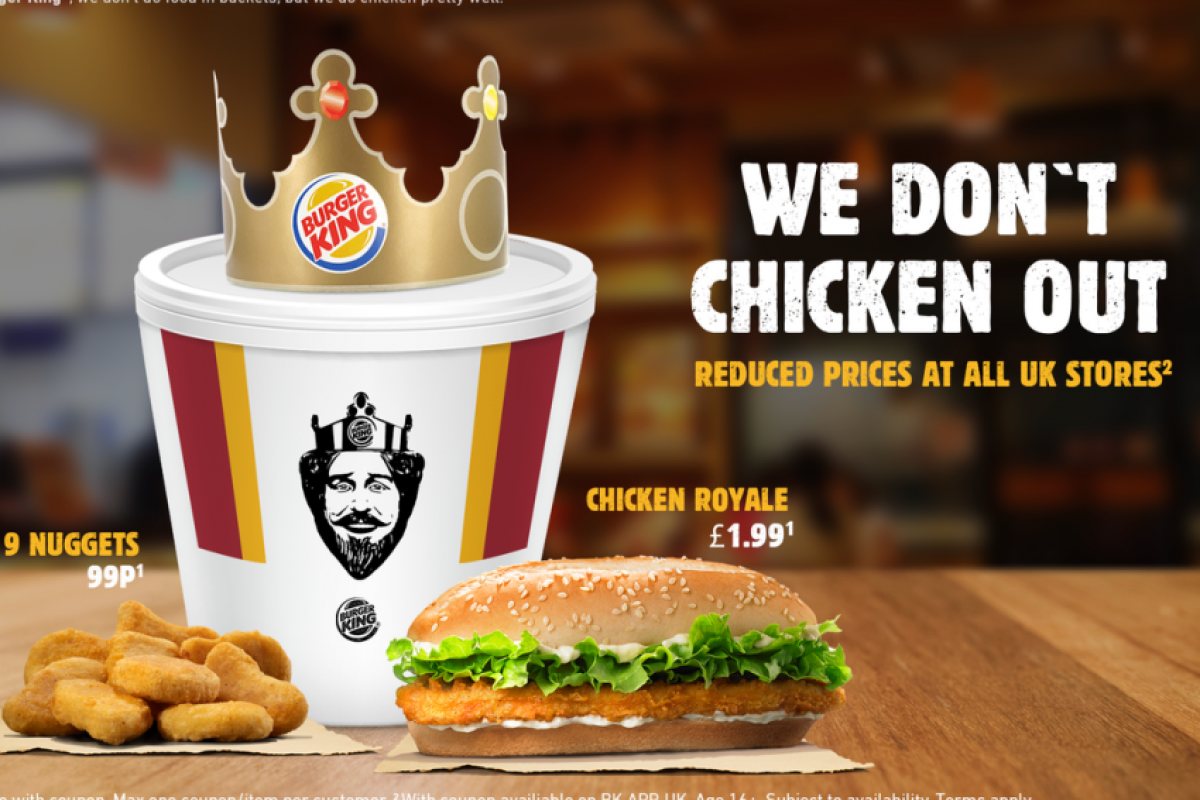 Burger King с директна атака срещу KFC