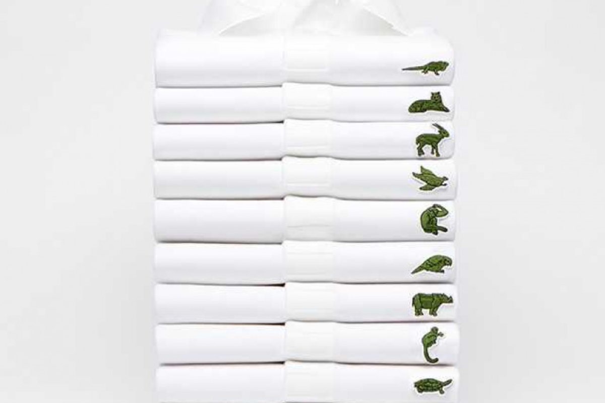 Lacoste допълни крокодила с 10 застрашени вида