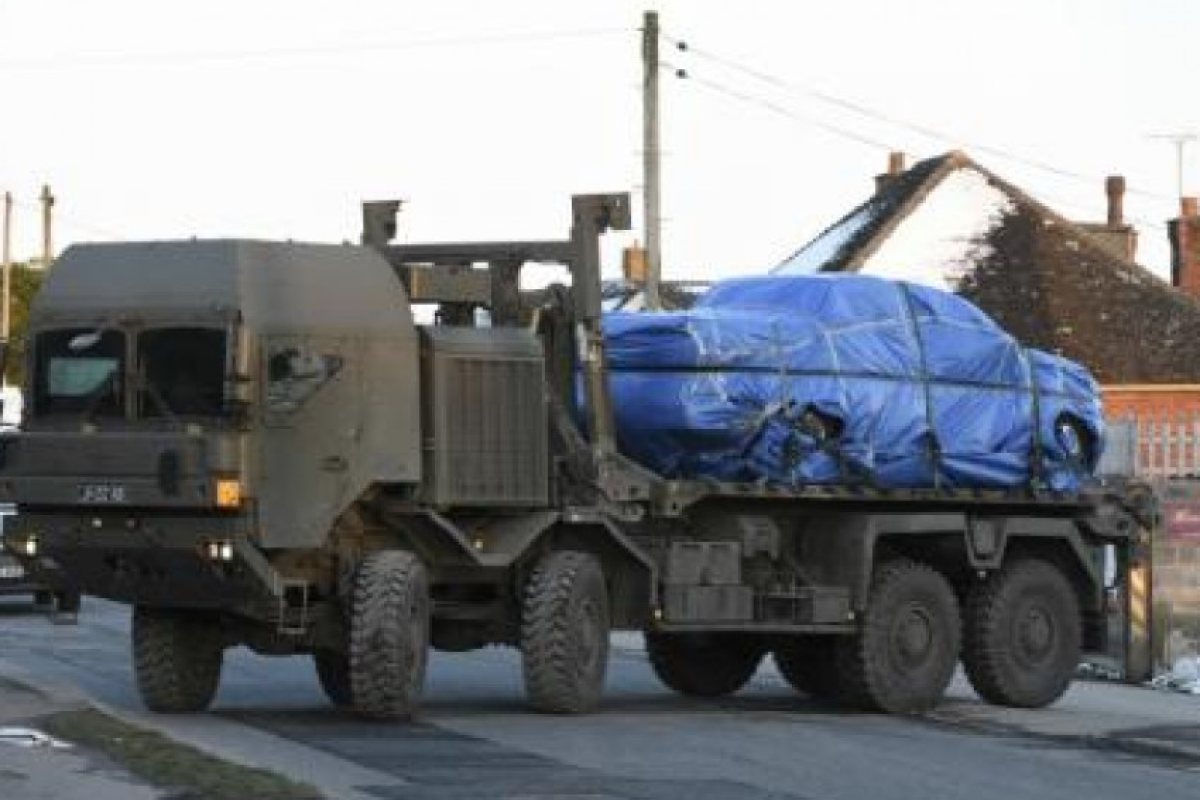 Иззеха автомобила на Юлия Скрипал