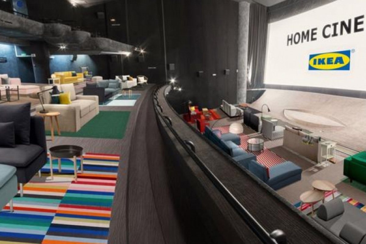 Париж е домакин на първото домашно кино IKEA