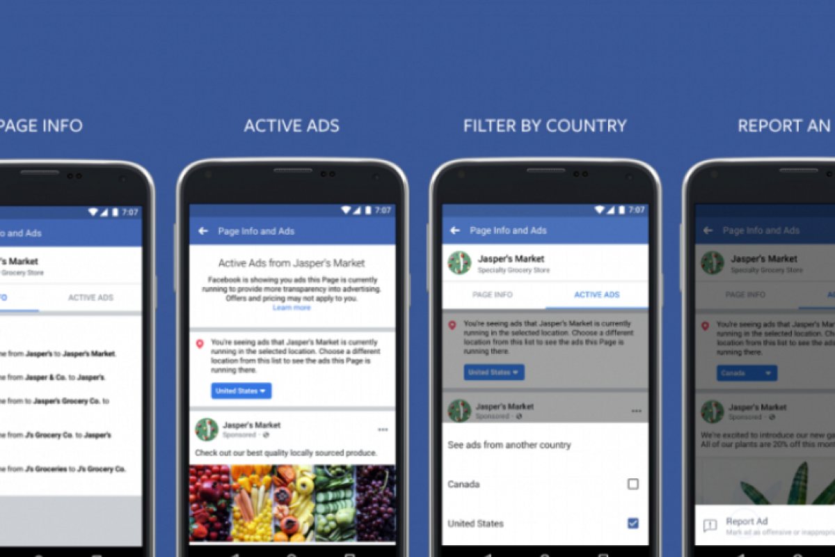 Facebook въвежда промени за прозрачност на рекламите