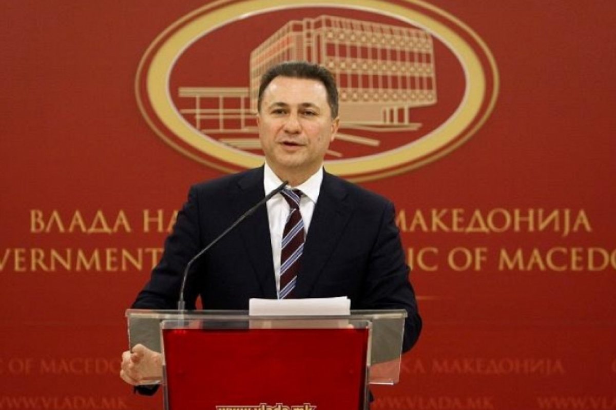Бившият премиер на Македония влиза в затвора за 2 години
