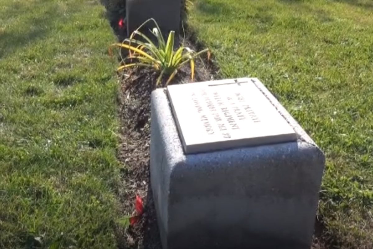 Британски герой от Първата световна война - с гроб в Пловдив