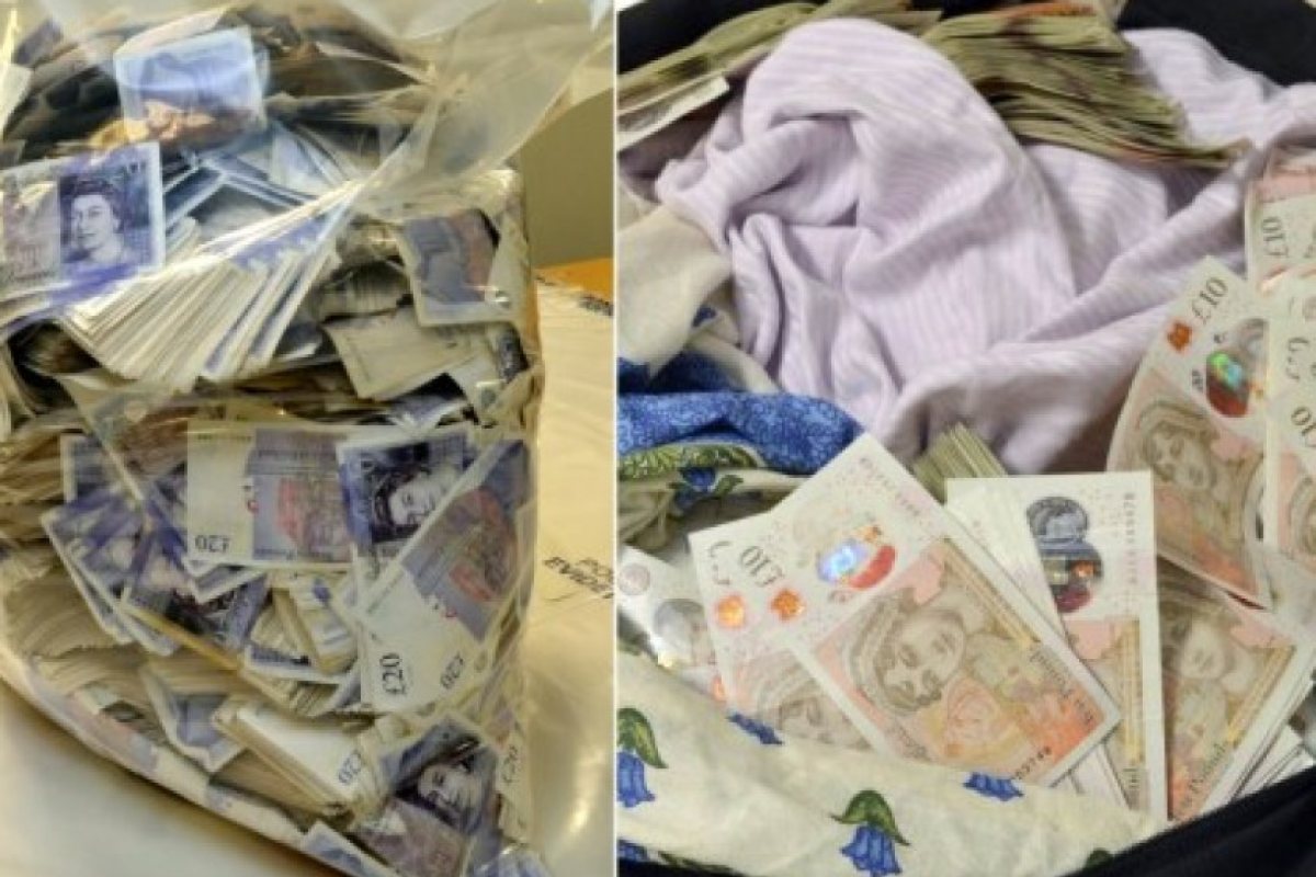 Откриха  £1,500,000 в багажа на пътник от летище "Станстед" за Дубай (СНИМКИ)