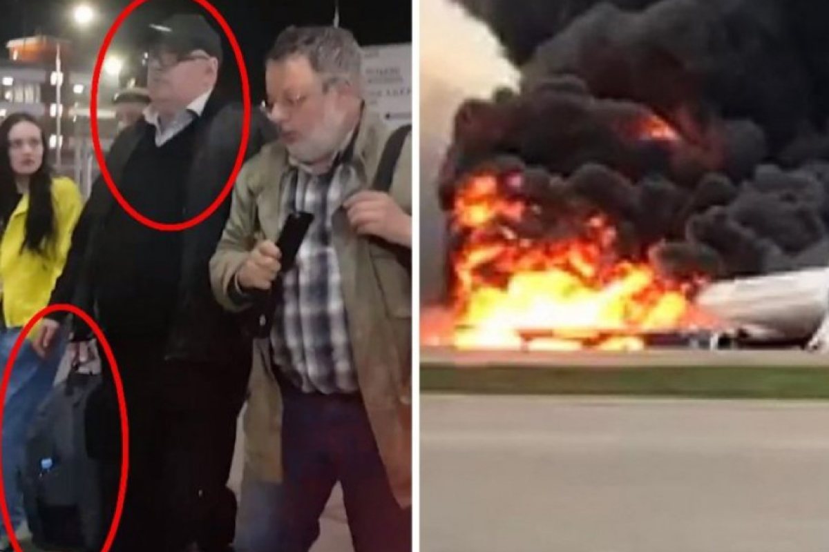 Пътник с наднормено тегло „блокирал“ бягството от разбития руски самолет заради багажа си (СНИМКИ)