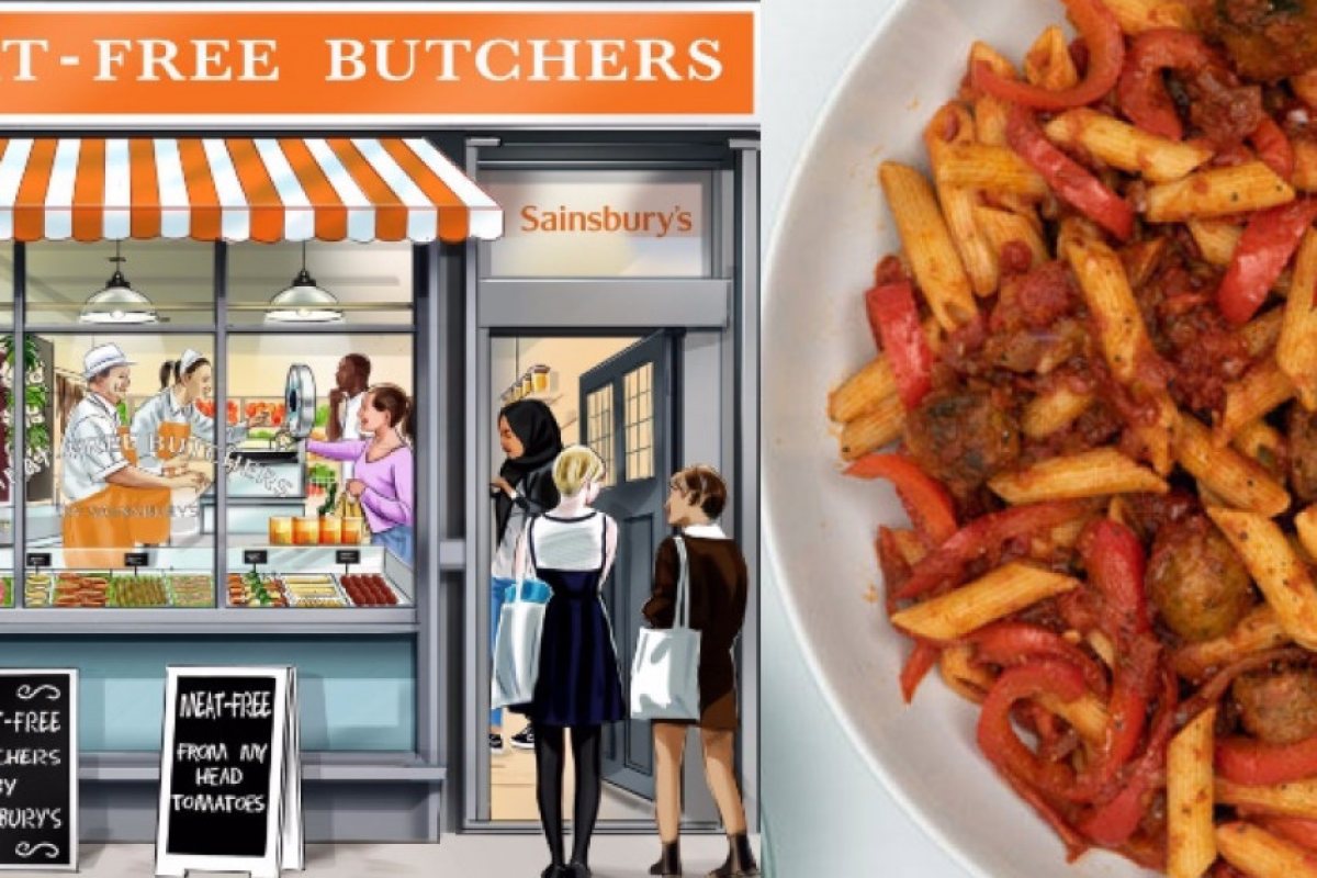 Sainsbury’s отваря "месарница" за вегетарианци