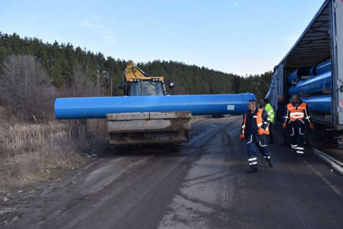 Водопроводът от Мало Бучино до Перник е готов, започват тестовете