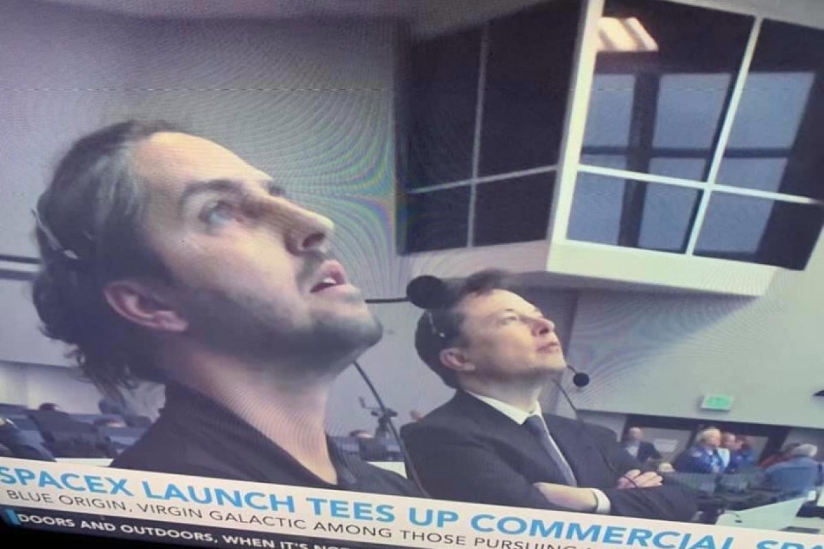 Двама българи в екипа на историческия полет на Space X