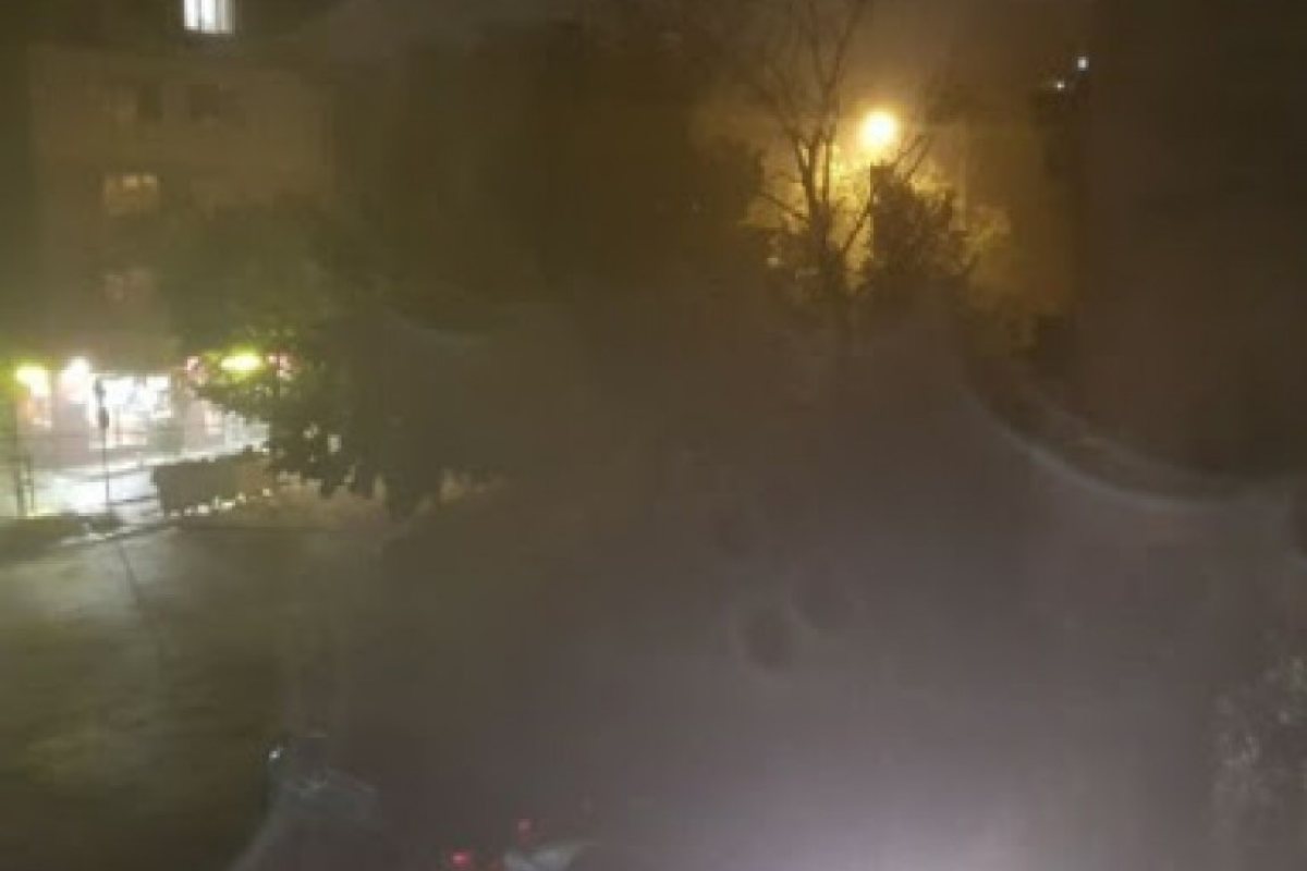 Мощна буря удари София, градът е под вода